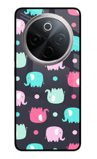 Elephants Vivo T4 5G Glass Case