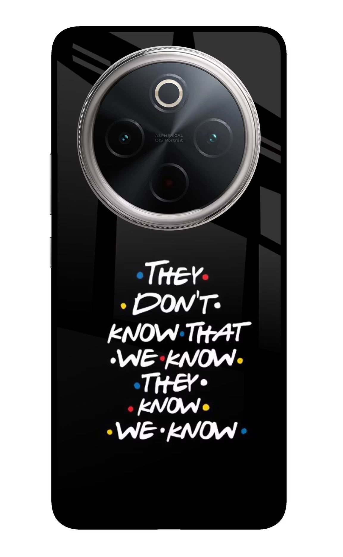 FRIENDS Dialogue Vivo T4 5G Glass Case