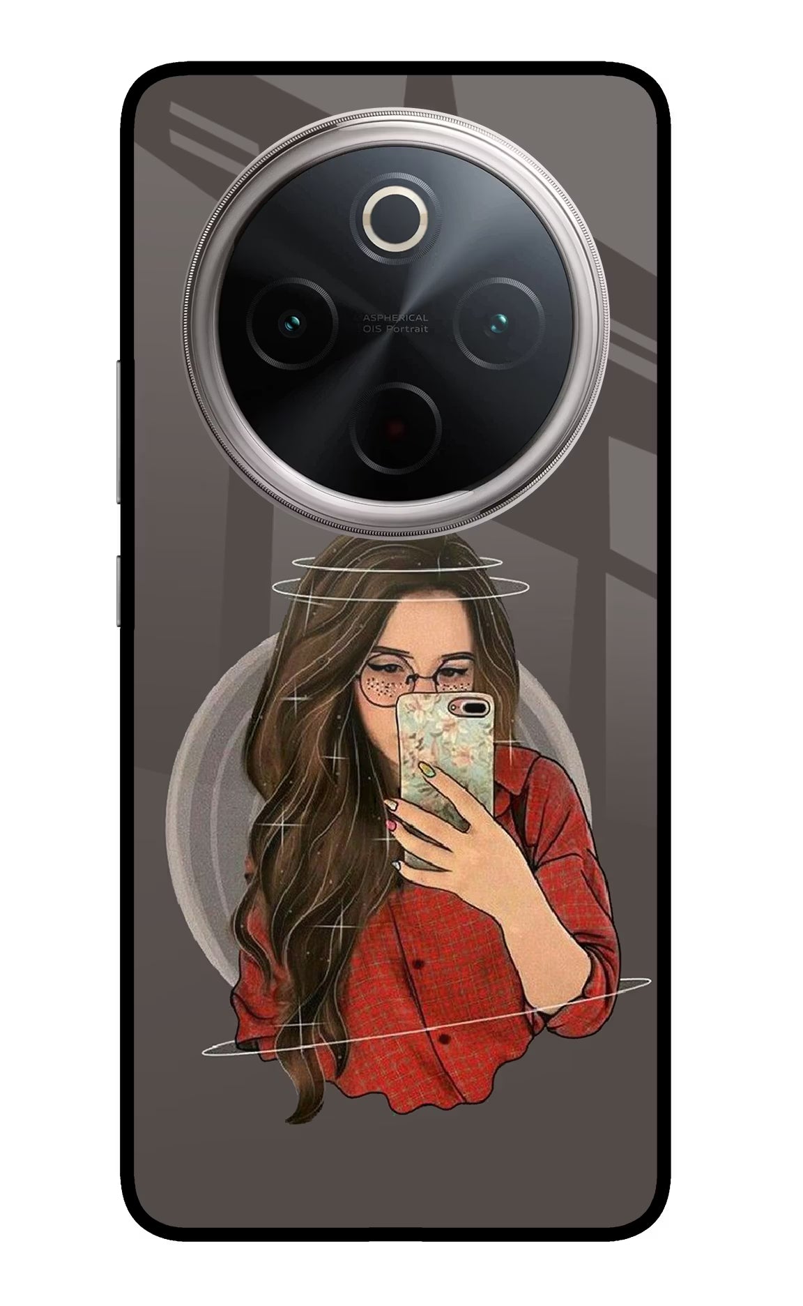 Selfie Queen Vivo T4 5G Glass Case