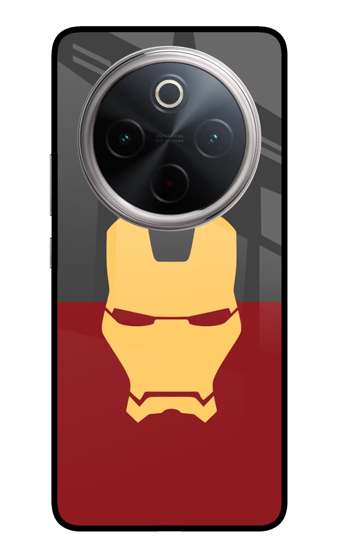 Ironman Vivo T4 5G Glass Case Back Cover by Casekaro