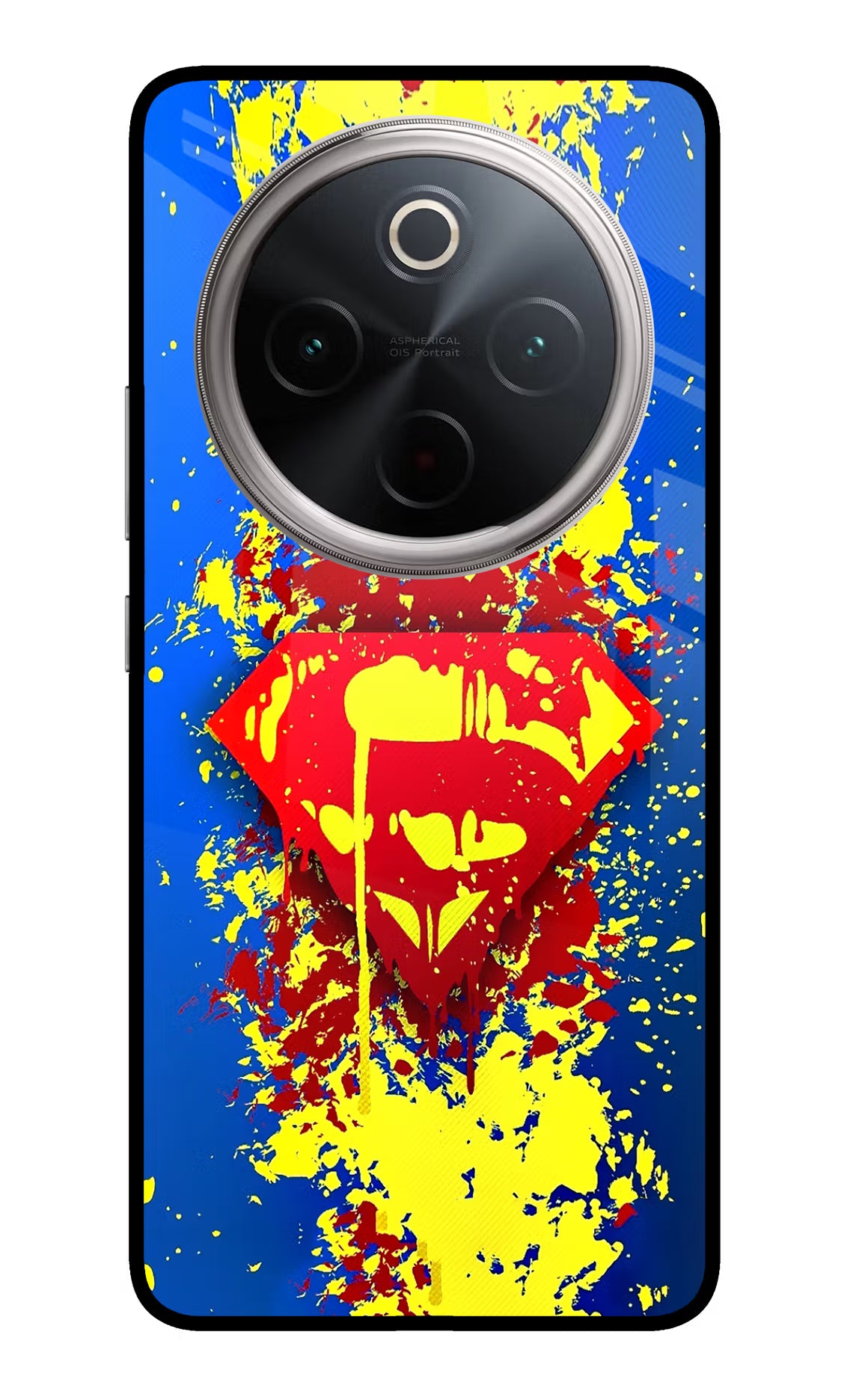 Superman logo Vivo T4 5G Glass Case