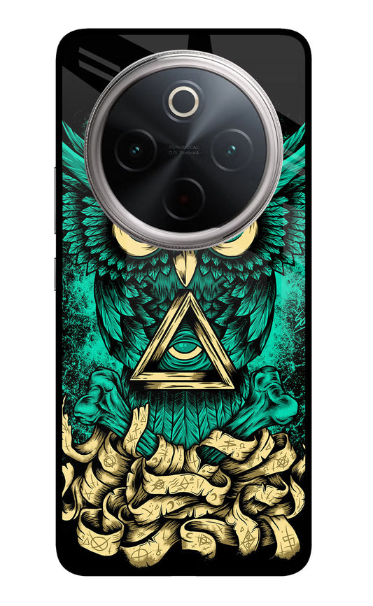 Green Owl Vivo T4 5G Glass Case