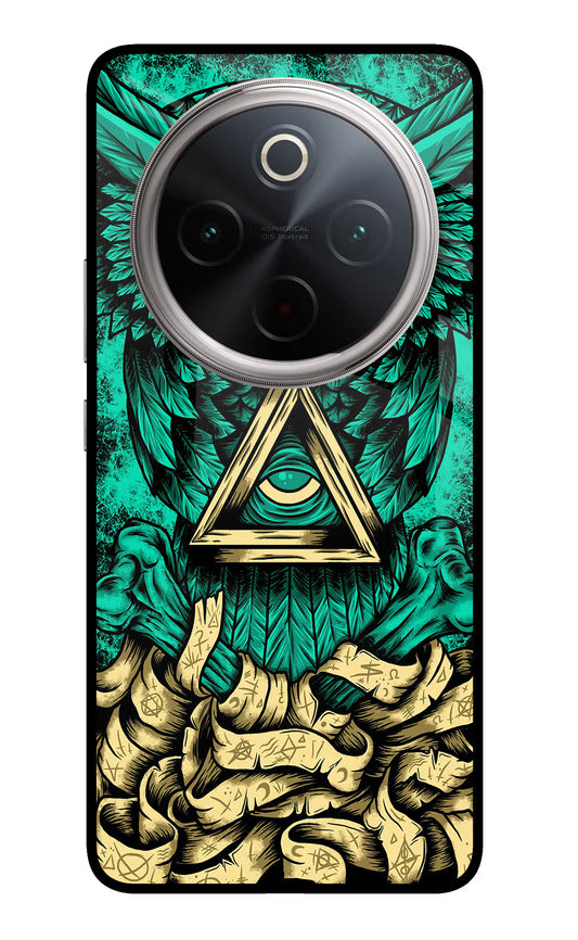 Green Owl Vivo T4 5G Glass Case