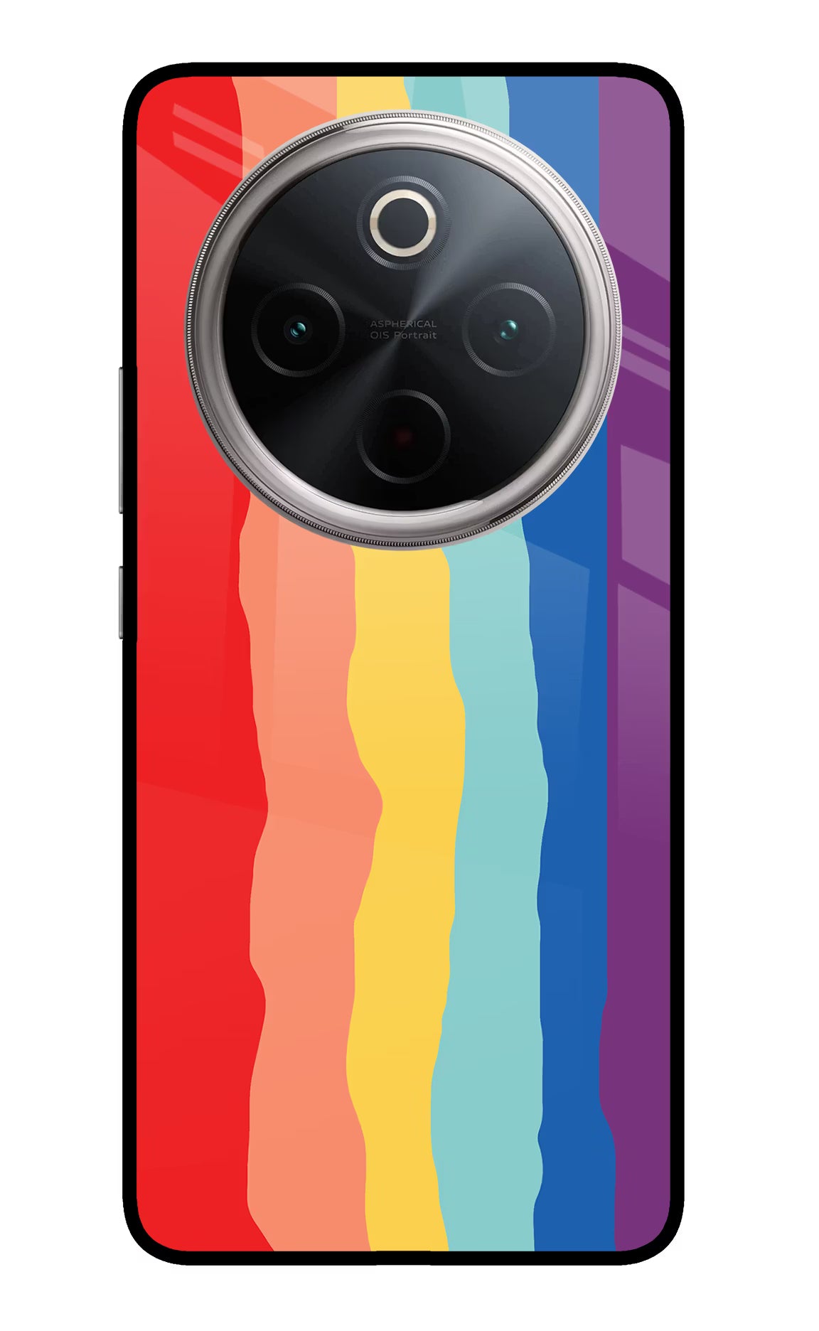 Rainbow Vivo T4 5G Glass Case