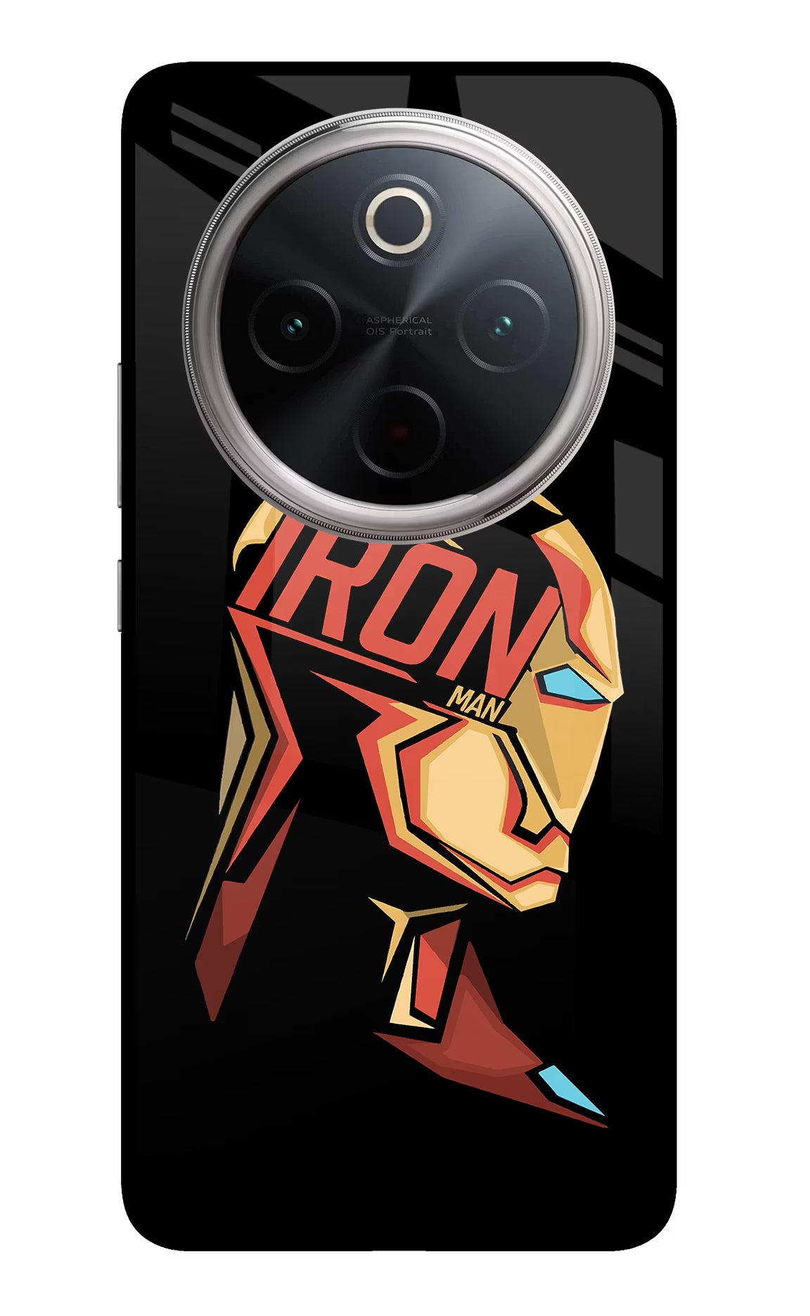 IronMan Vivo T4 5G Glass Case Back Cover by Casekaro