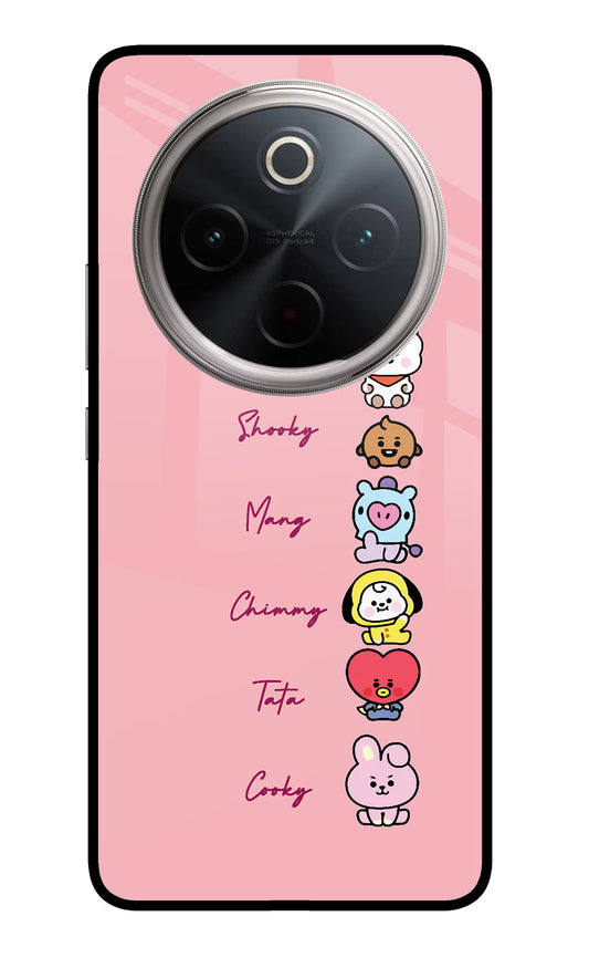 BTS names Vivo T4 5G Glass Case