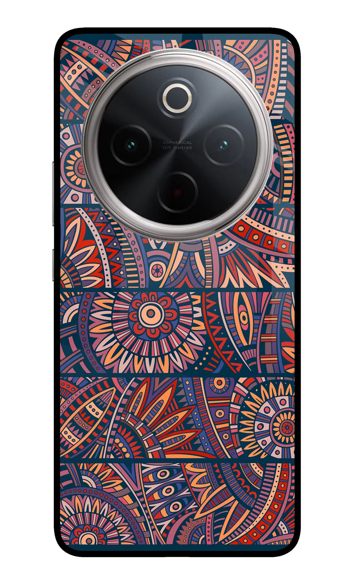African Culture Design Vivo T4 5G Glass Case
