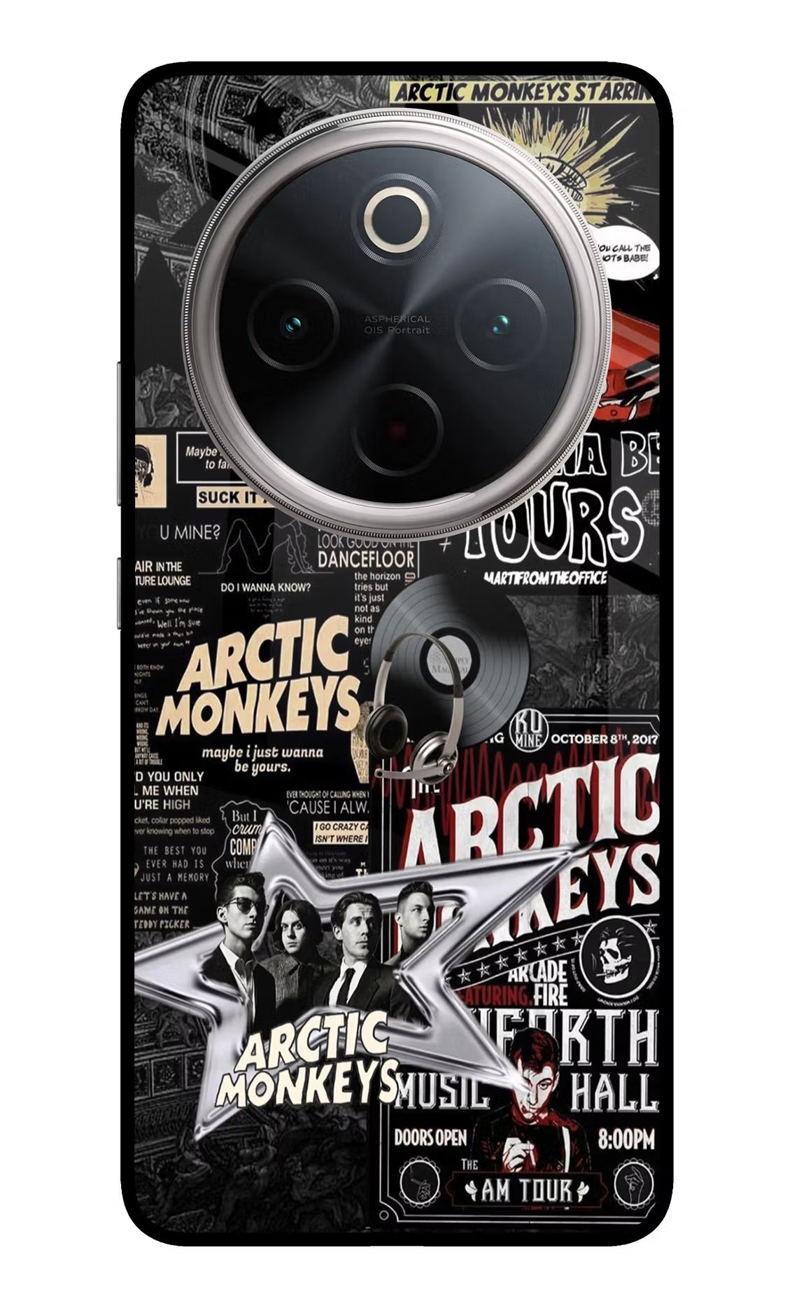 Arctic Monkeys Vivo T4 5G Glass Case