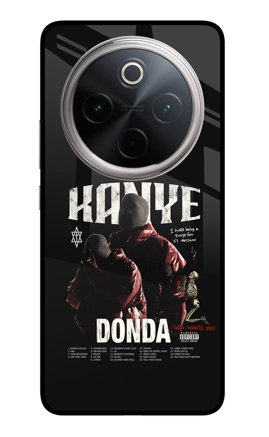 Donda Kanye West Vivo T4 5G Glass Case