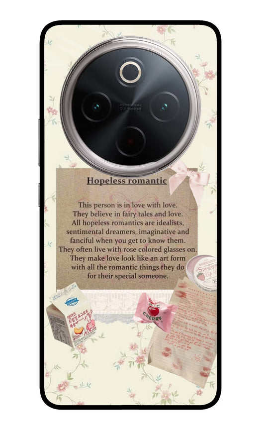Hopeless Romantic Vivo T4 5G Glass Case