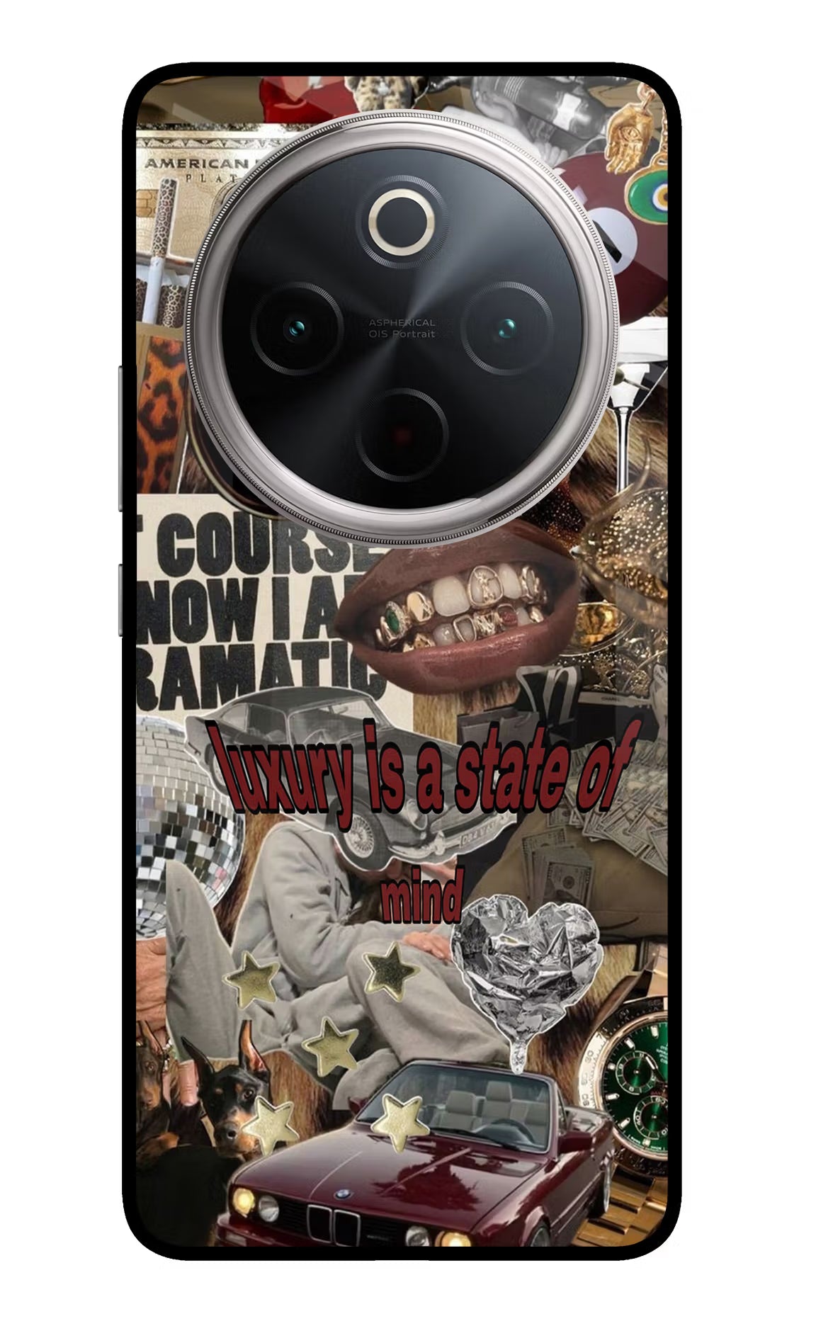 Luxury Vivo T4 5G Glass Case Back Cover by Casekaro