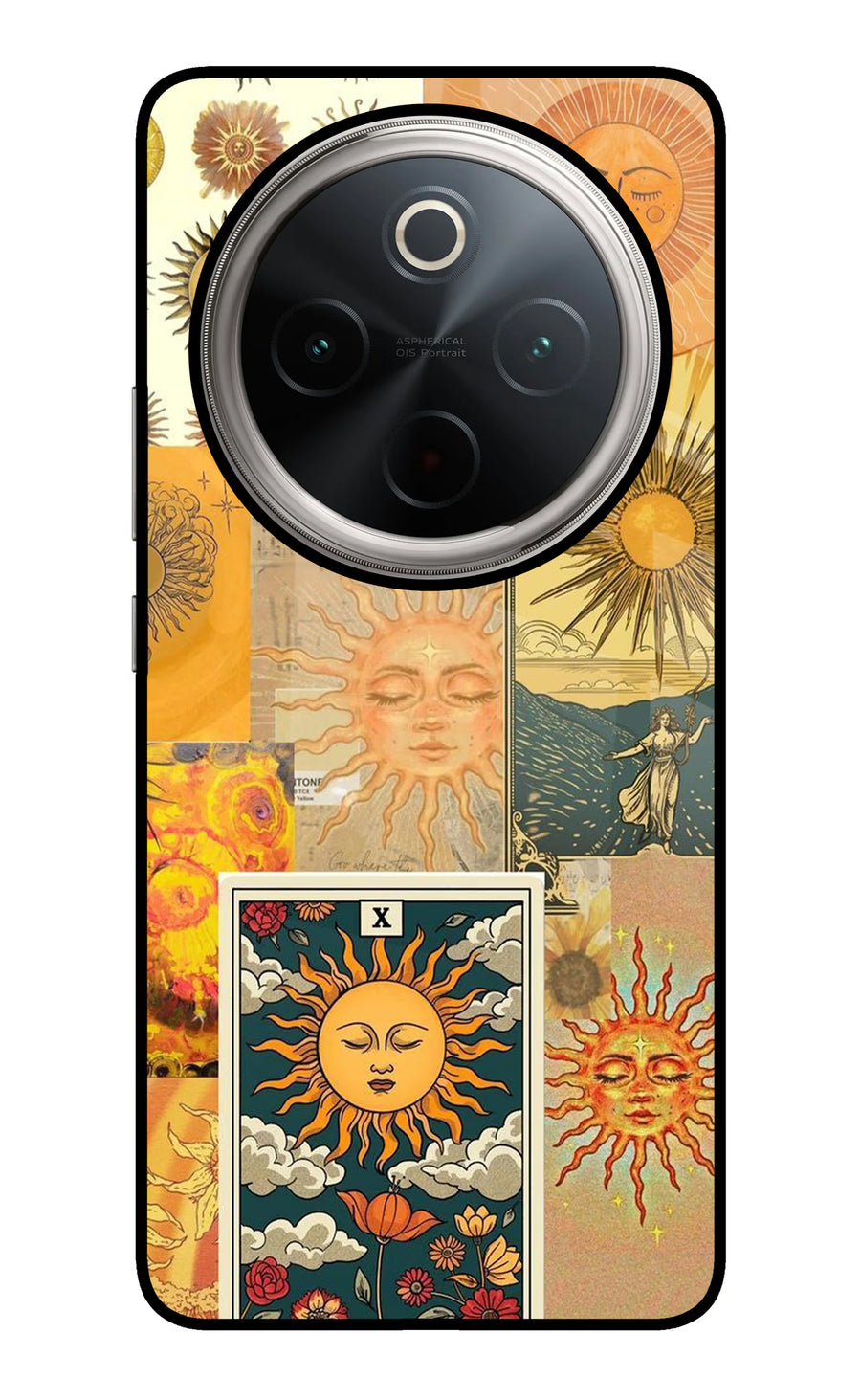 Sun Vivo T4 5G Back Cover, Glass case