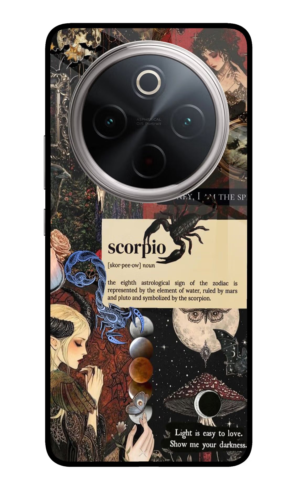 Scorpio Zodiac Vivo T4 5G Glass Case