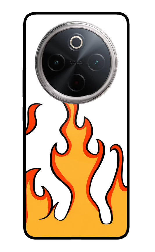 Fired Up – White Vivo T4 5G Glass Case