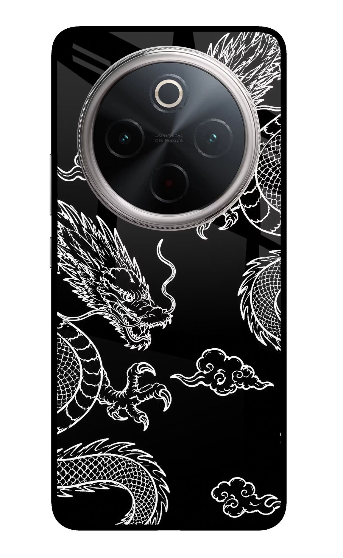 Twin Dragons Vivo T4 5G Glass Case