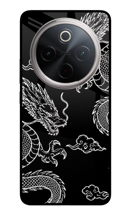 Twin Dragons Vivo T4 5G Glass Case
