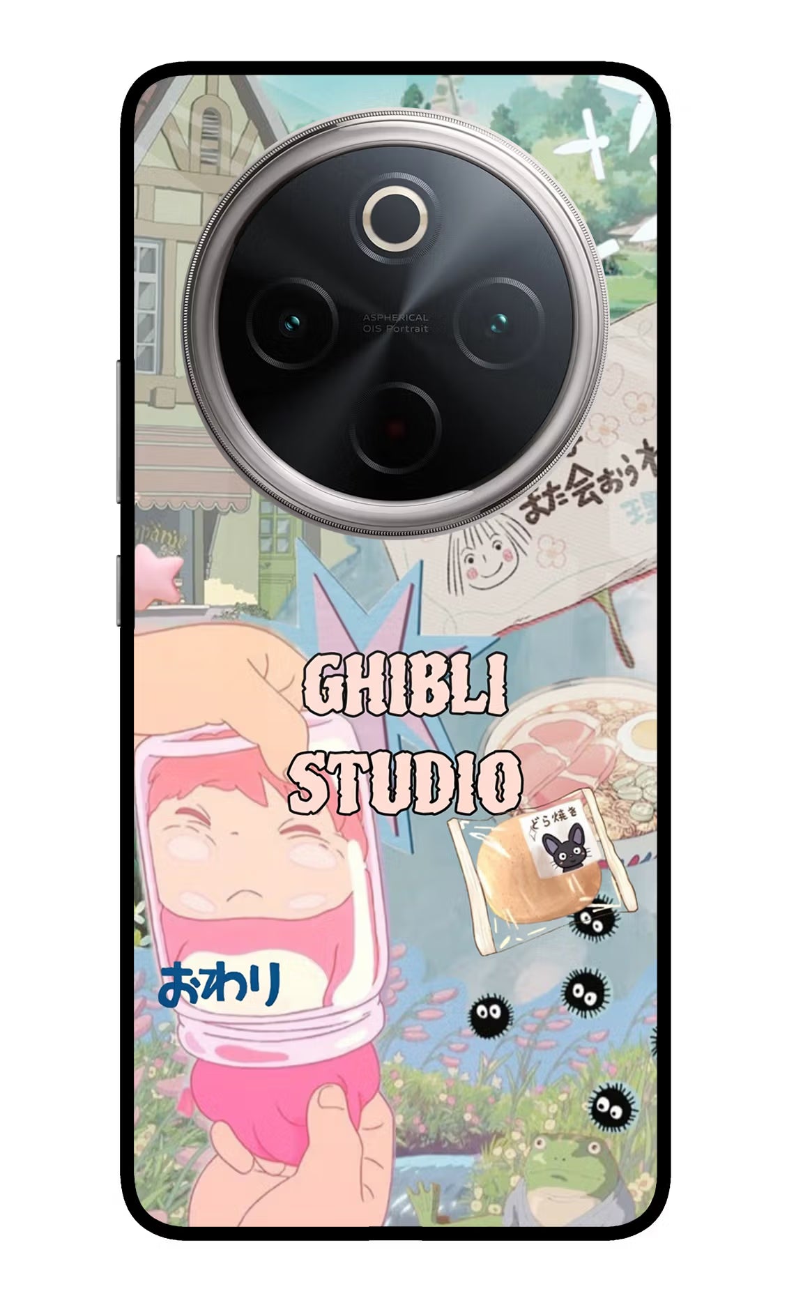 Studio Ghibli Vivo T4 5G Glass Case