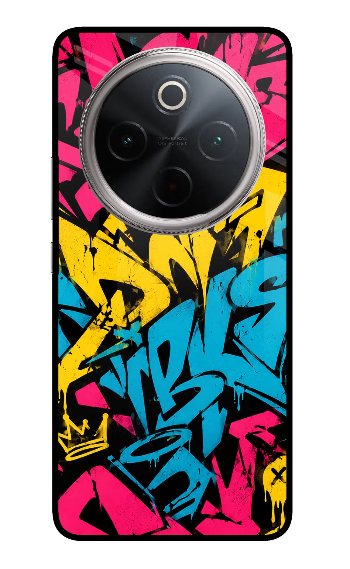 Graffiti Vibe Vivo T4 5G Glass Case