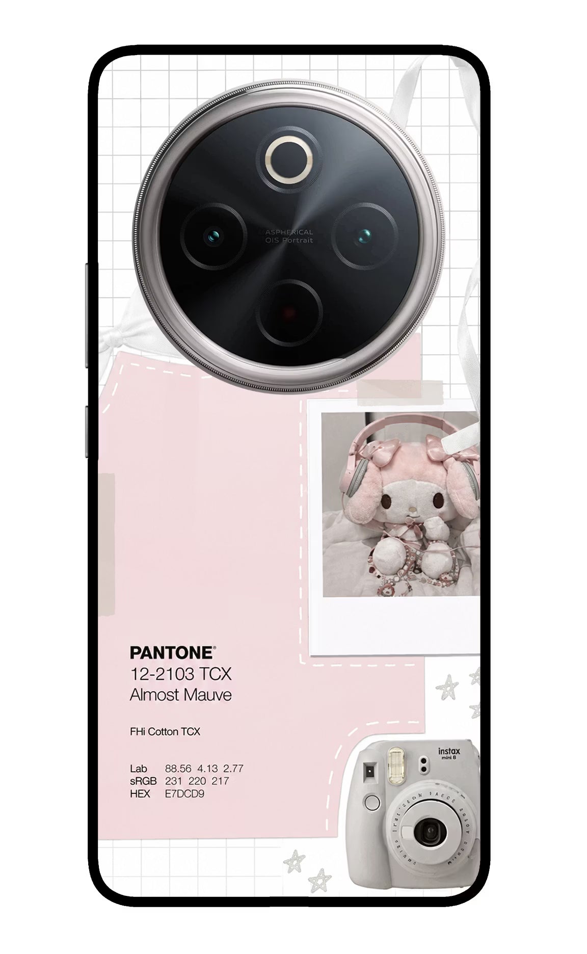Pantone Asthetic Vivo T4 5G Glass Case