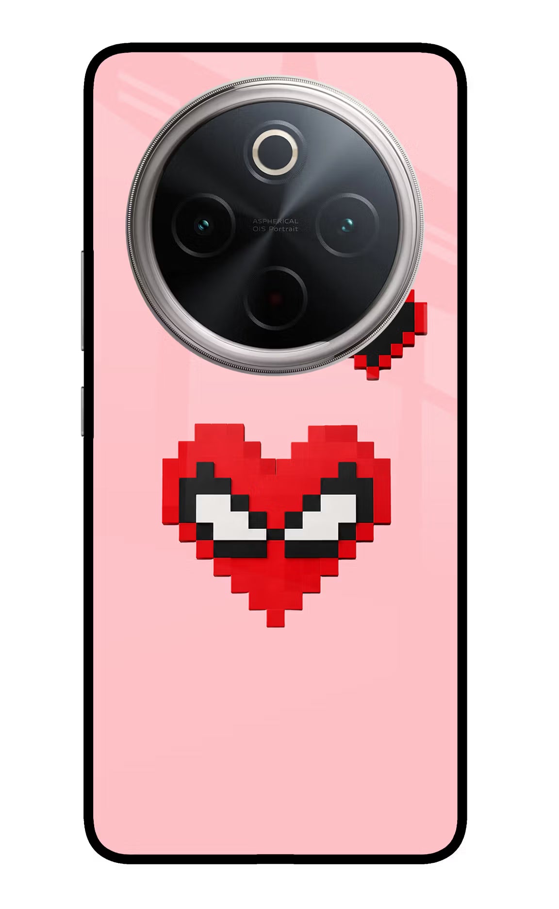 Gwen Heart Vivo T4 5G Glass Case