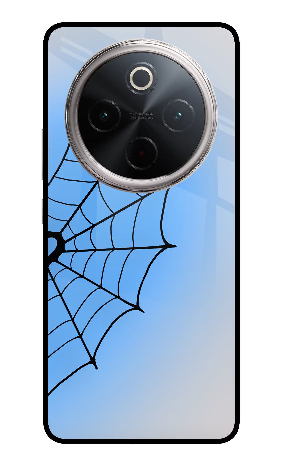 Blue Web Vivo T4 5G Glass Case
