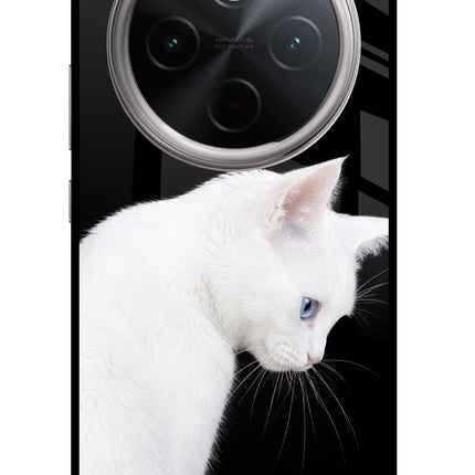 Snow Gaze Vivo T4 5G Glass Case Back Cover by Casekaro