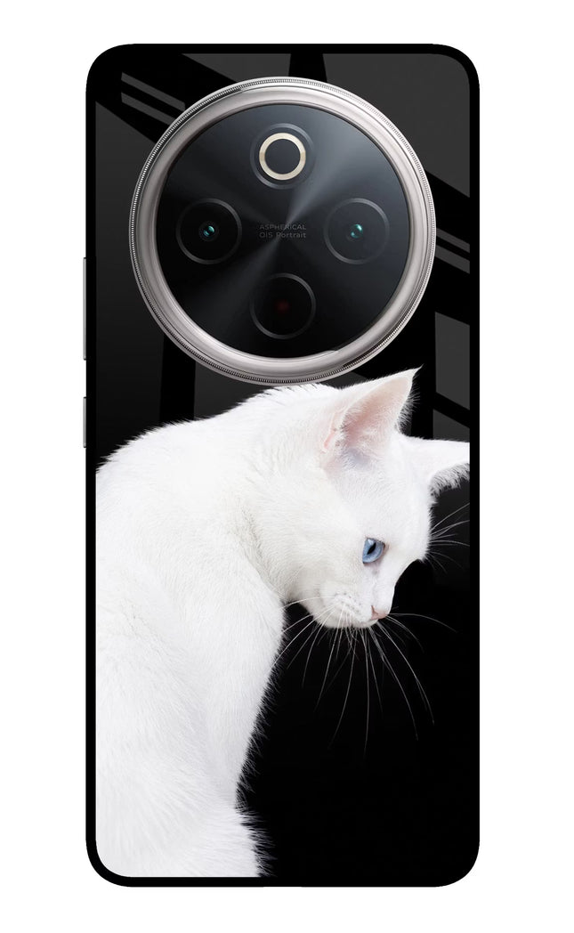 Snow Gaze Vivo T4 5G Glass Case Back Cover by Casekaro