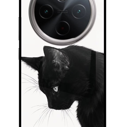 Shadow Gaze Vivo T4 5G Glass Case Back Cover by Casekaro
