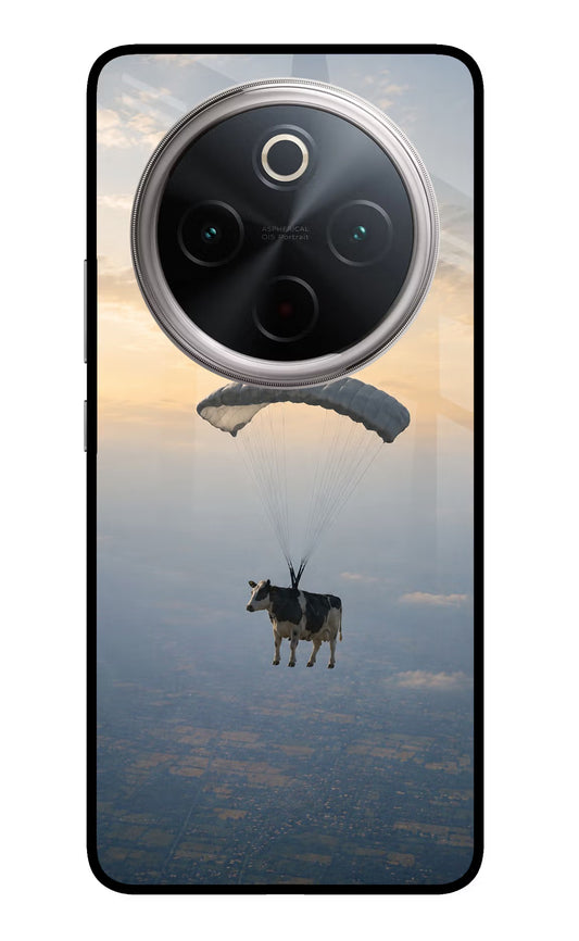 Skydiving Cow Vivo T4 5G Glass Case
