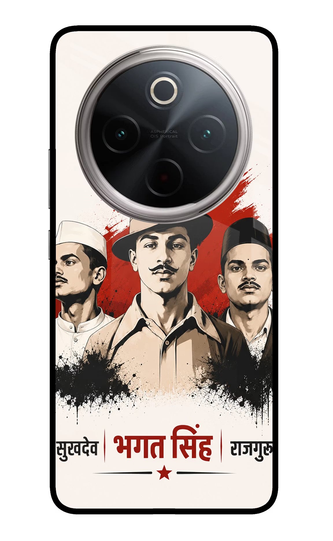 Sardar Patel Iron Will Vivo T4 5G Glass Case