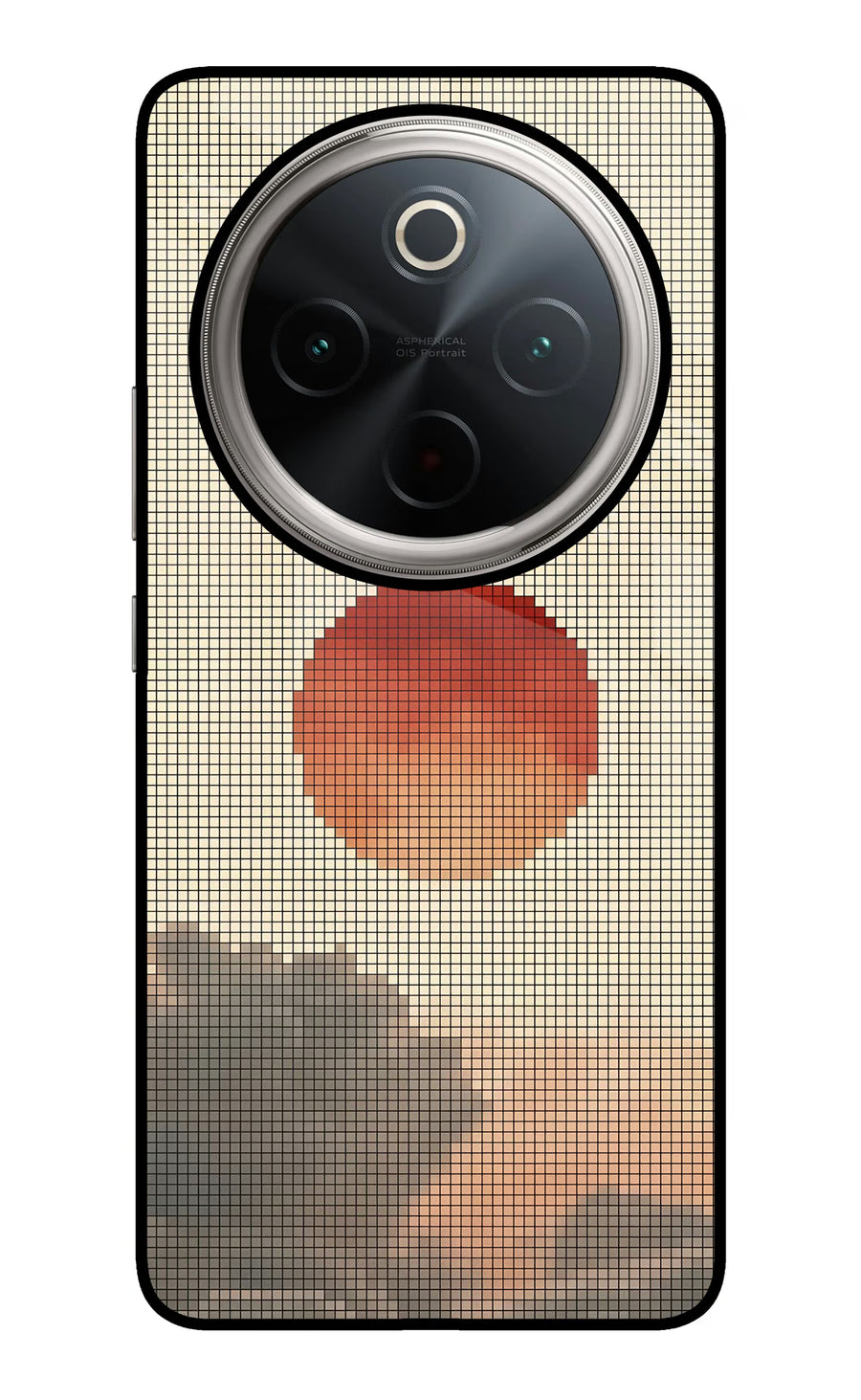 Pixel Sun Vivo T4 5G Back Cover, Glass case