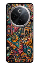 Folk Print Vivo T4 5G Glass Case