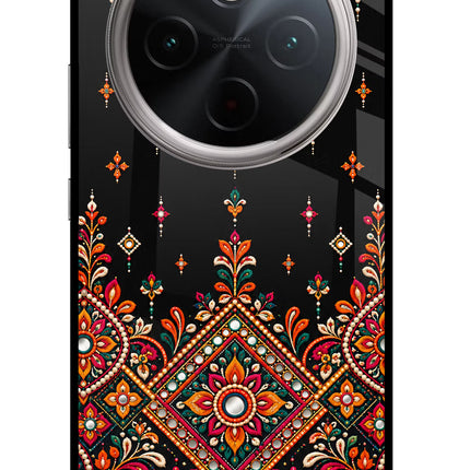 Noir Mehfil Vivo T4 5G Glass Case