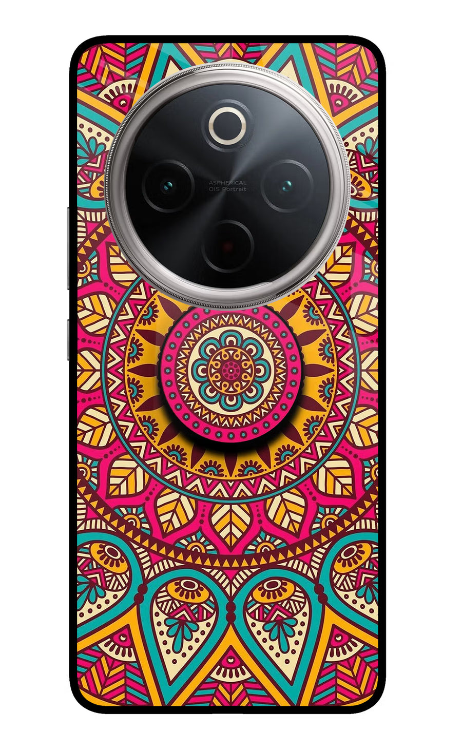 Mandala Vivo T4 5G Pop Case, Glass case