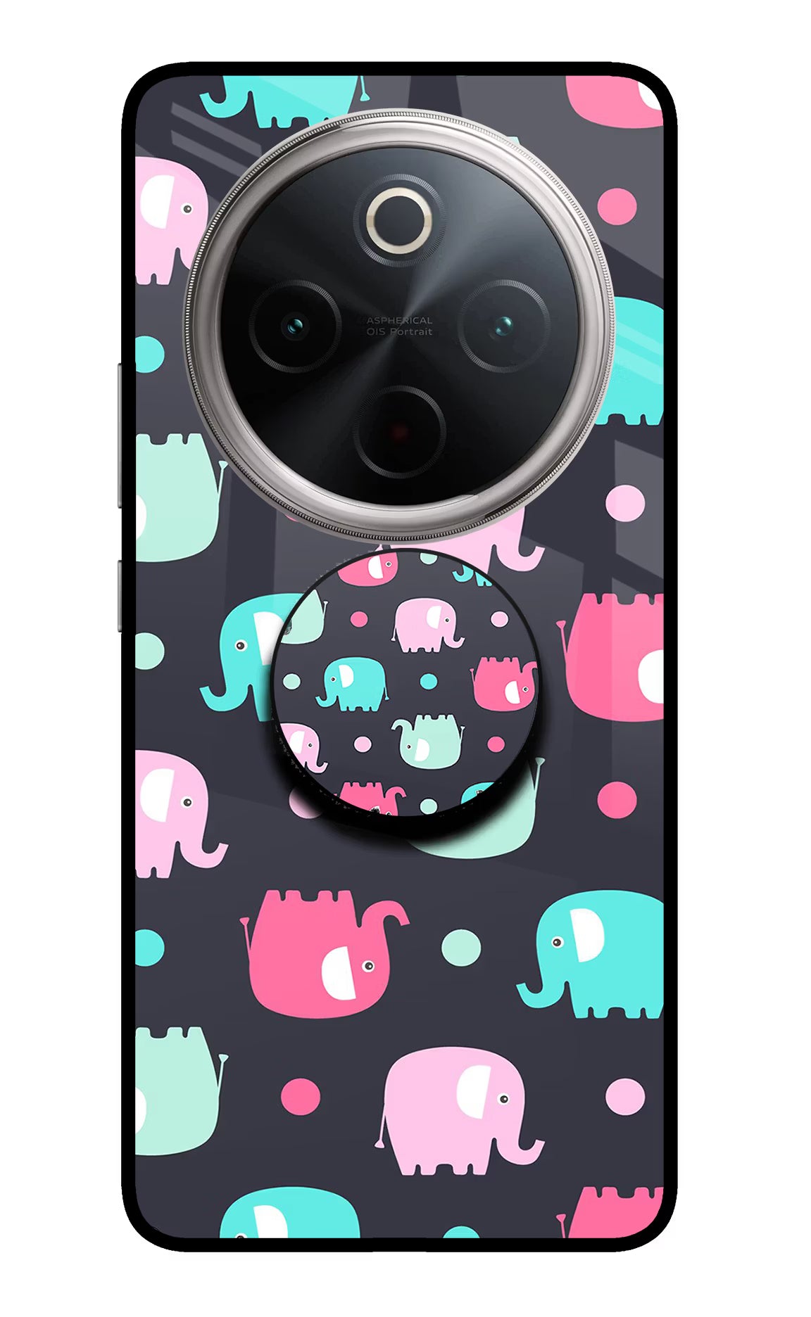 Baby Elephants Vivo T4 5G Pop Case by Casekaro