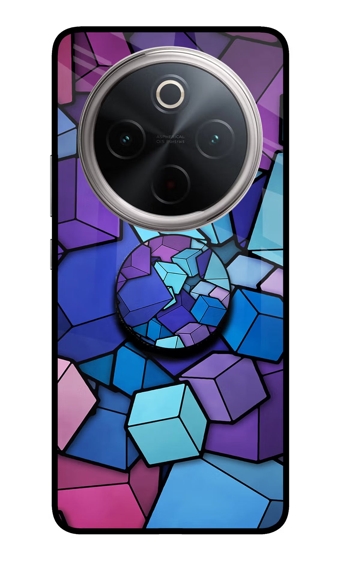 Cubic Abstract Vivo T4 5G Pop Case by Casekaro