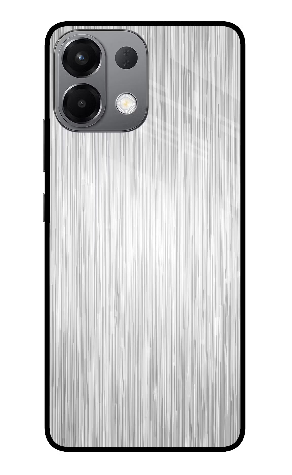 Wooden Grey Texture Oppo K13 5G Glass Case Back Cover by Casekaro