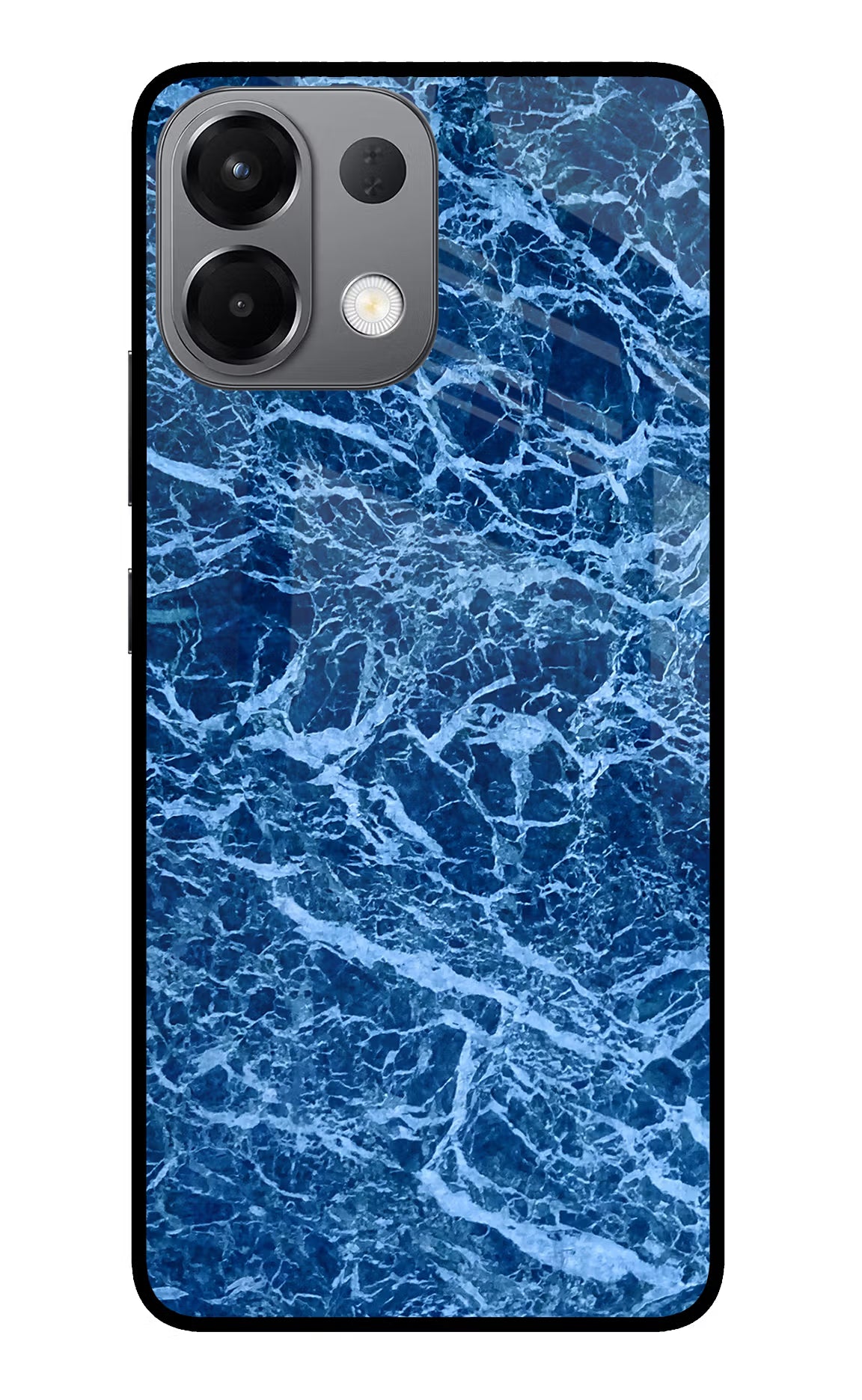 Blue Marble Oppo K13 5G Glass Case Back Cover by Casekaro