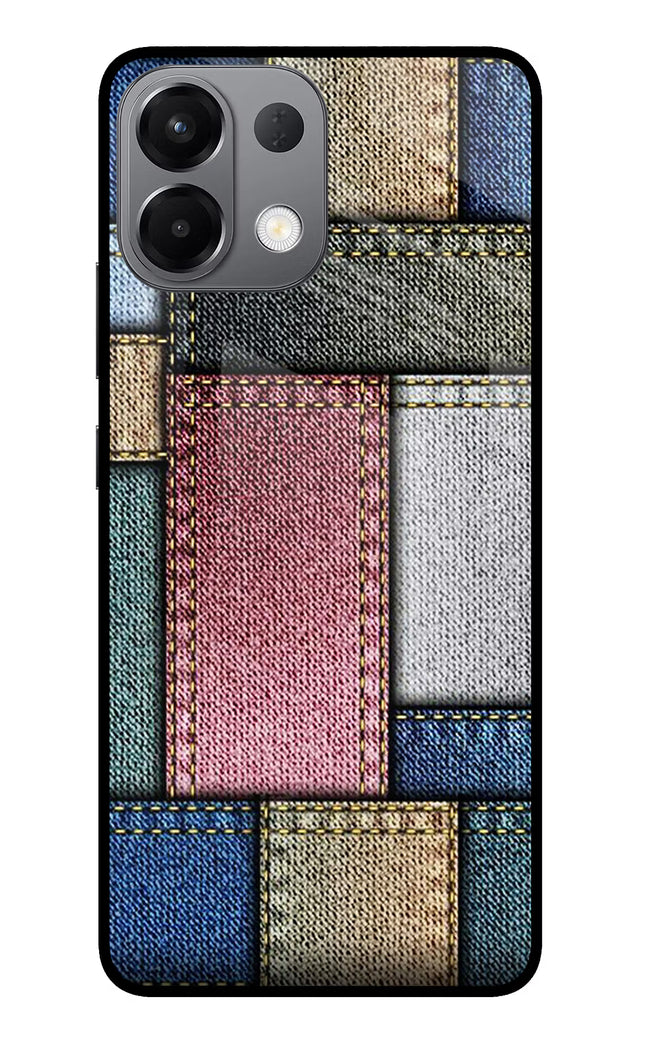 Multicolor Jeans Oppo K13 5G Glass Case