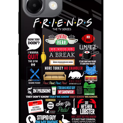 FRIENDS Oppo K13 5G Glass Case Back Cover by Casekaro