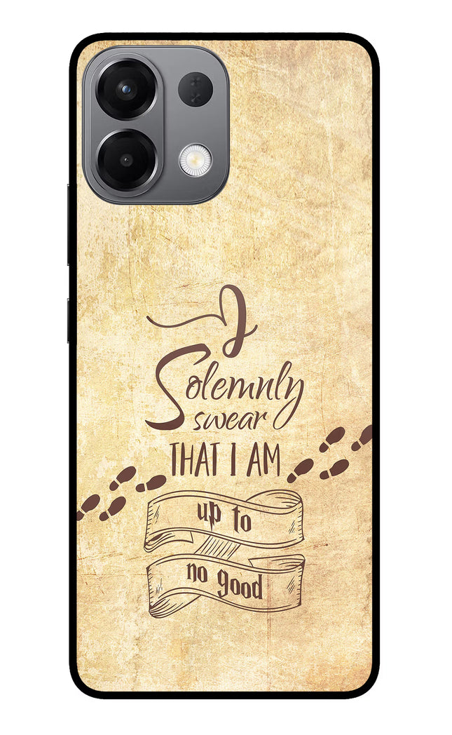 I Solemnly swear that i up to no good Oppo K13 5G Glass Case