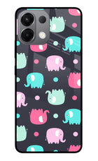 Elephants Oppo K13 5G Glass Case