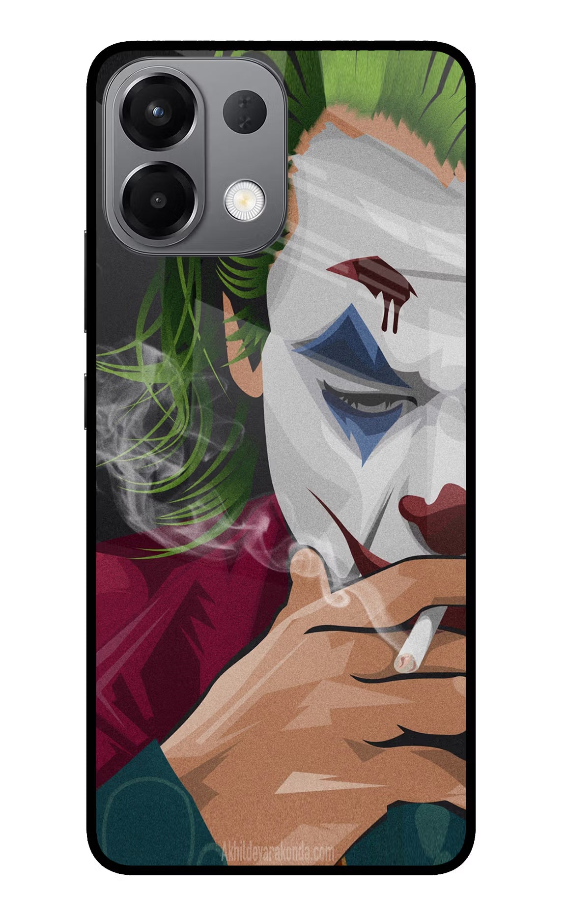 Joker Smoking Oppo K13 5G Glass Case Back Cover by Casekaro