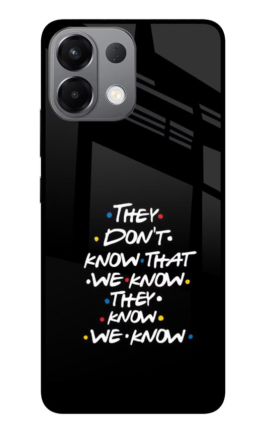 FRIENDS Dialogue Oppo K13 5G Glass Case