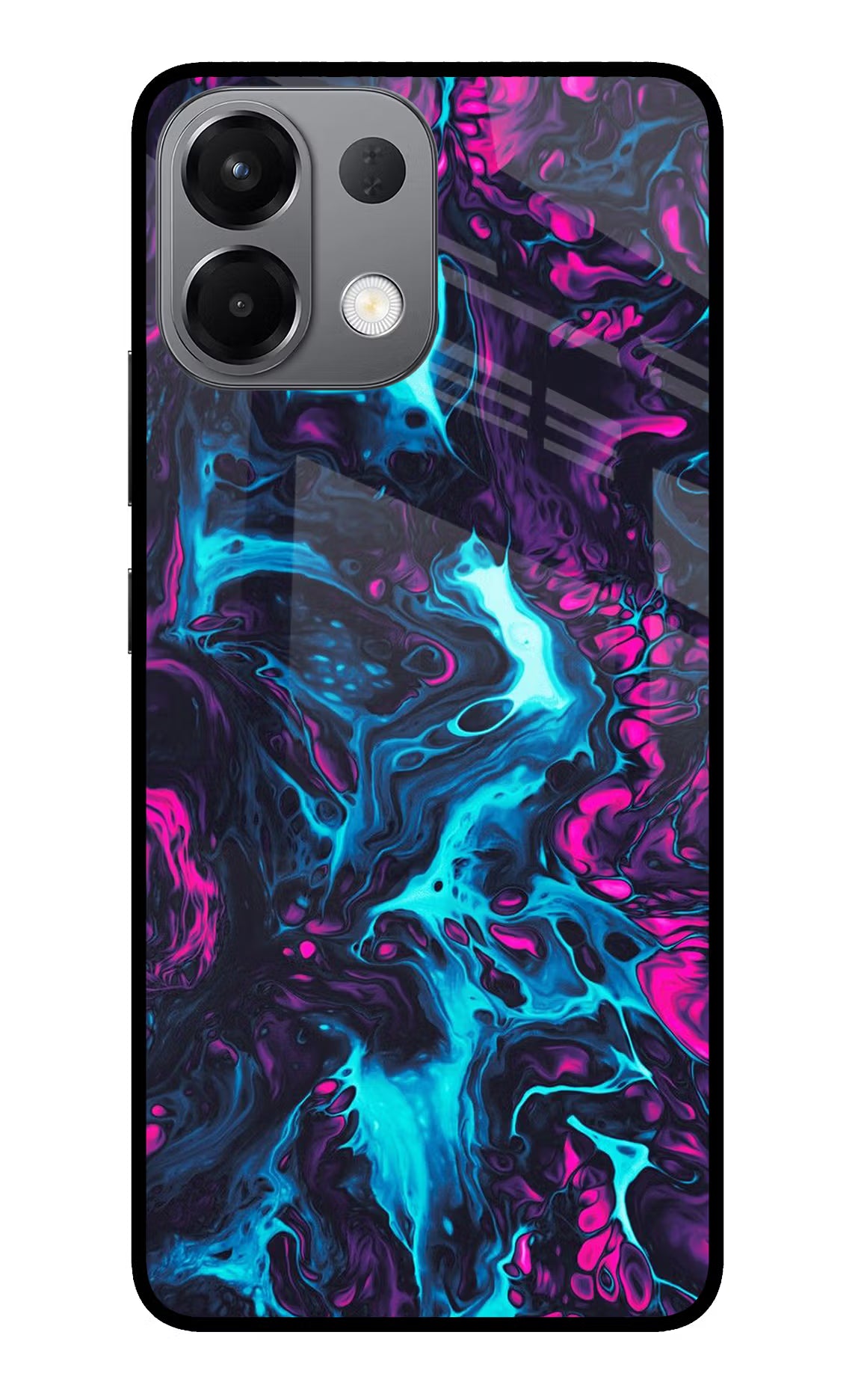Abstract Oppo K13 5G Glass Case Back Cover by Casekaro