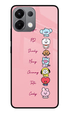 BTS names Oppo K13 5G Glass Case