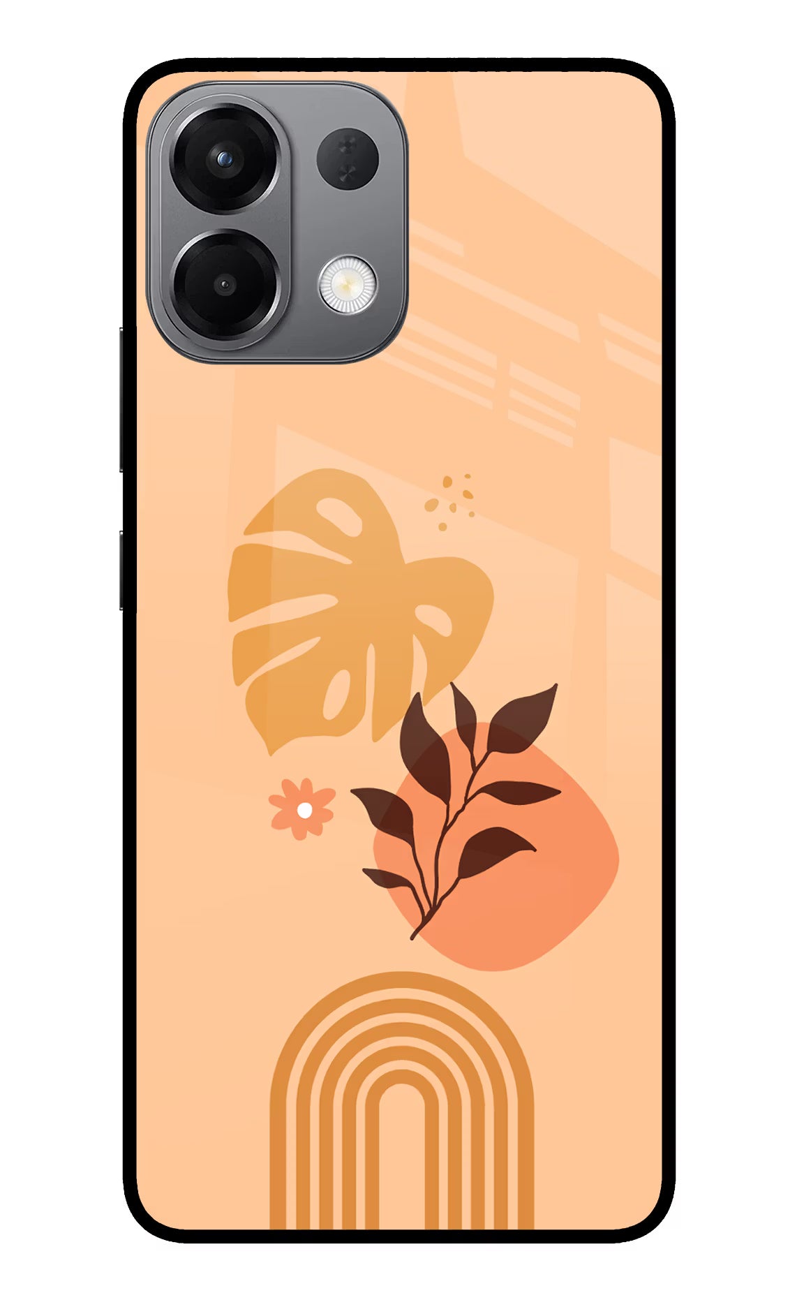 Bohemian Art Oppo K13 5G Glass Case Back Cover by Casekaro