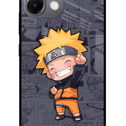 Chota Naruto Oppo K13 5G Glass Case Back Cover by Casekaro