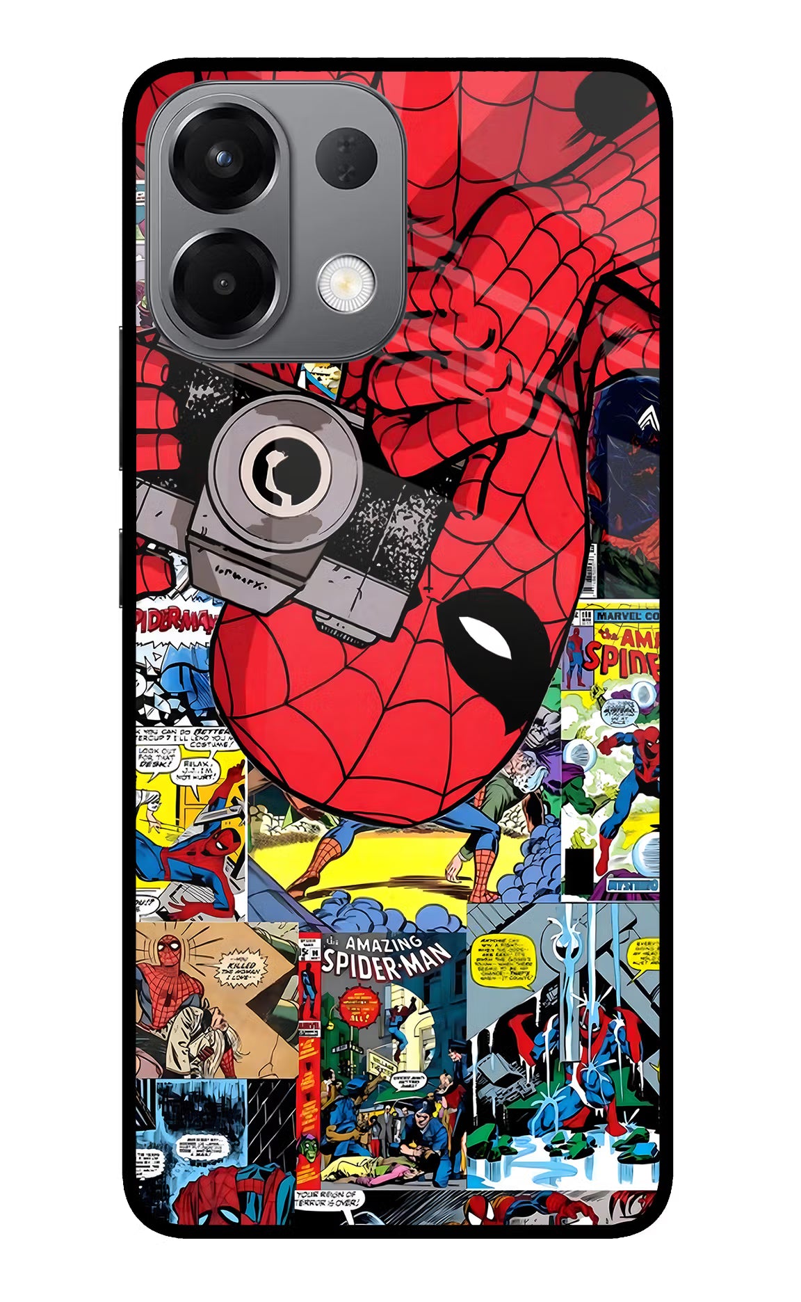 Spider Man Oppo K13 5G Glass Case