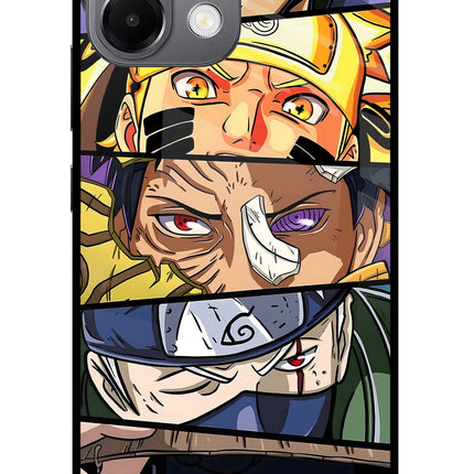 Naruto Character Oppo K13 5G Glass Case Back Cover by Casekaro